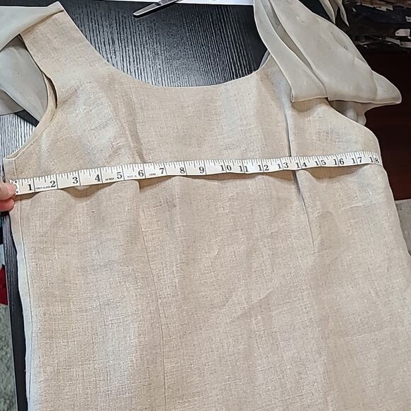 Karen Warren linen midi dress - Picture 6 of 12